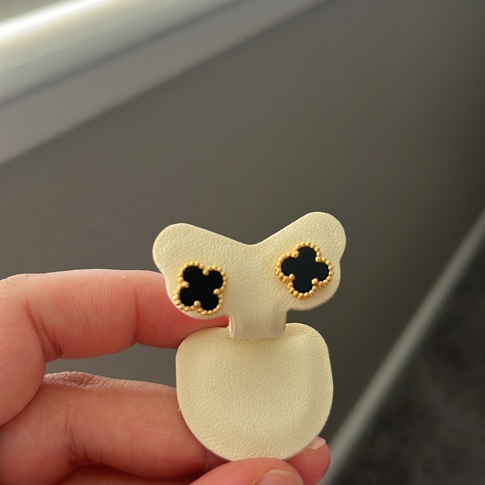 Clover 🍀 sterling silver earring jewelry